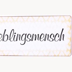 Skilt - Lieblingsmensch