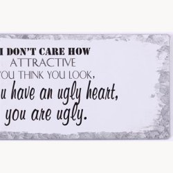 Skilt - I don't care how attractive you think you look...