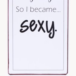 Skilt - They said i could be anything...