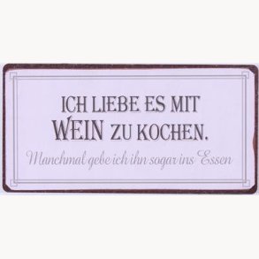 Magnet - Ich liebe es mit wein zu kochen...