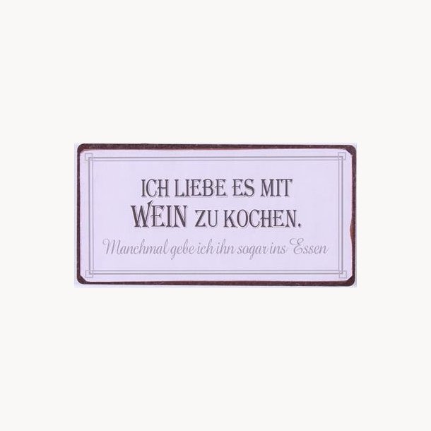 Magnet - Ich liebe es mit wein zu kochen...