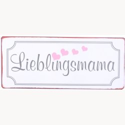 Skilt - Lieblingsmama