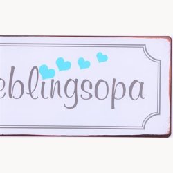 Skilt - Lieblingsopa