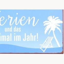 Skilt - Ich brauche sechs monate...