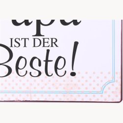 Skilt - Papa ist der beste !