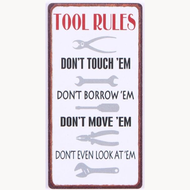 Magnet - Tool rules...