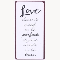 Magnet - Love doesn't need to be perfect...