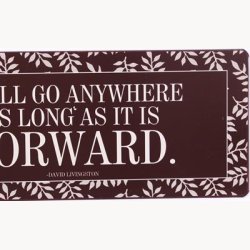 Skilt - I will go anywhere as long as it is forward
