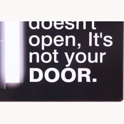 Skilt - If it doesn't open, it's not your door