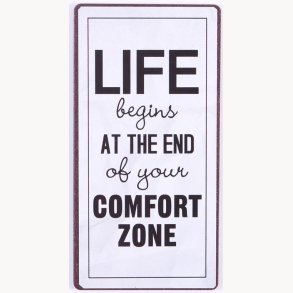 Magnet - Life begins at the end of your comfort zone