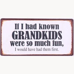 Magnet - If i had known grandkids....