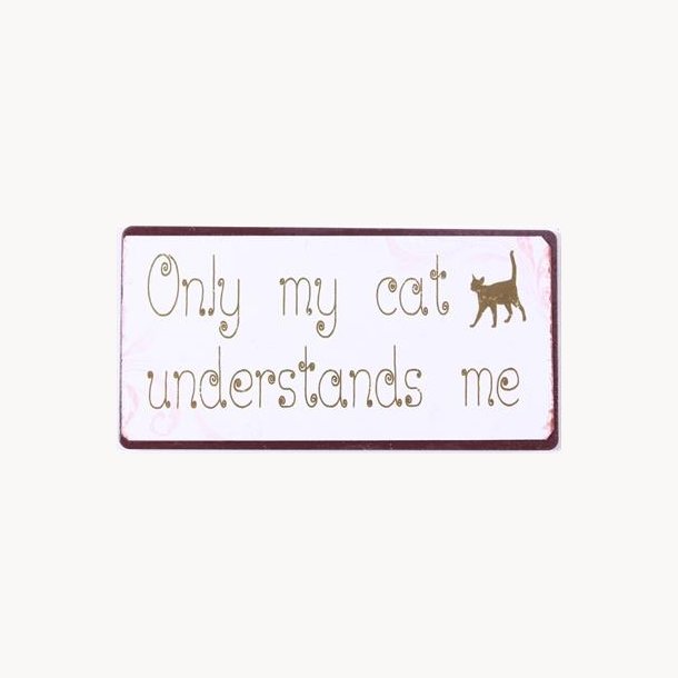 Magnet - Only my cat understands me