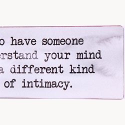 Skilt - To have someone understand your mind...