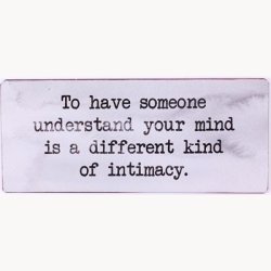 Skilt - To have someone understand your mind...