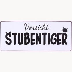 Skilt - Versicht stubentiger
