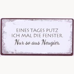Magnet - Eines tages putz ich mal die fenster...