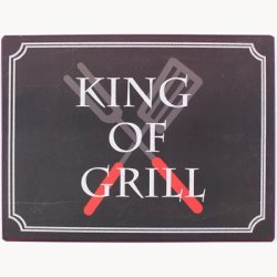 Skilt - King of grill