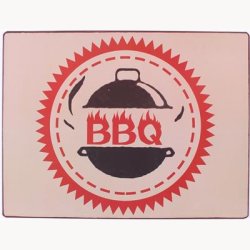 Skilt - BBQ