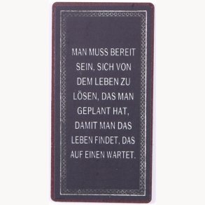 Magnet - Man muss bereit sein...