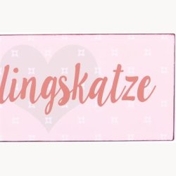 Skilt - Lieblingskatze