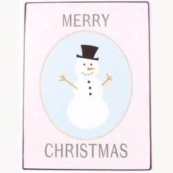 Skilt - Merry christmas