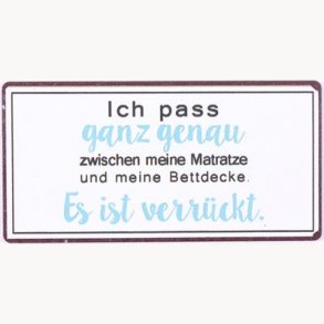 Magnet - Ich pass ganz genau...