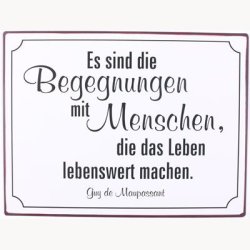 Skilt - Es sind die begenungen...