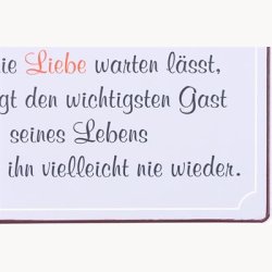 Skilt - Alles kann warten...