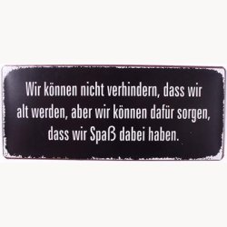 Skilt - Wir k&ouml;nnen nicht verhindern...