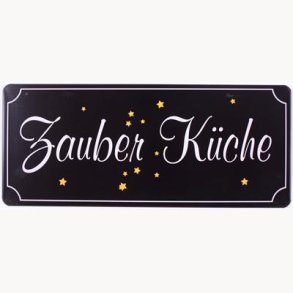Skilt - Zauber küche