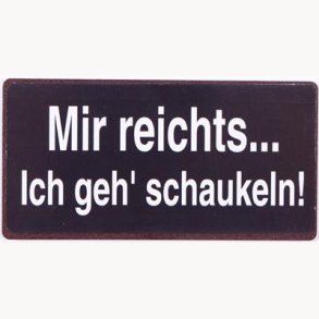 Magnet - Mir reichts...