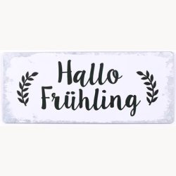 Skilt - Hallo fr&uuml;hling