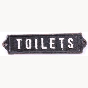 Sign - Toilets
