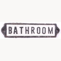 Skilt - Bathroom
