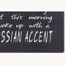 Skilt - I drank so much vodka...