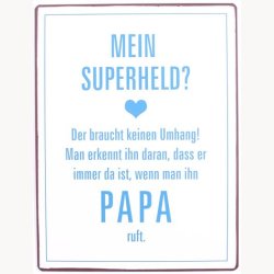 Skilt - Mein superheld...