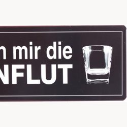 Skilt - Nach mit die Ginflut