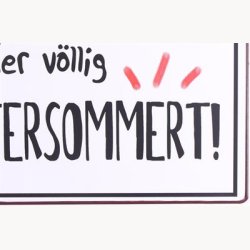 Skilt - Ich bin schon wieder v&ouml;llig...