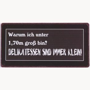Magnet - Warum ich unter 1,70 gross bin?