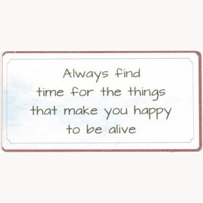 Magnet - Always find time...