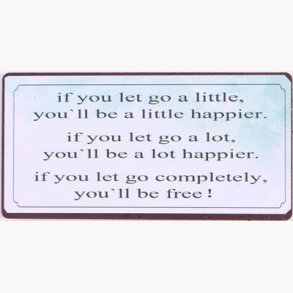 Magnet - if you let go a little...