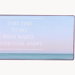 Skilt - take time to do what...