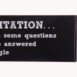 Skilt - Meditation...