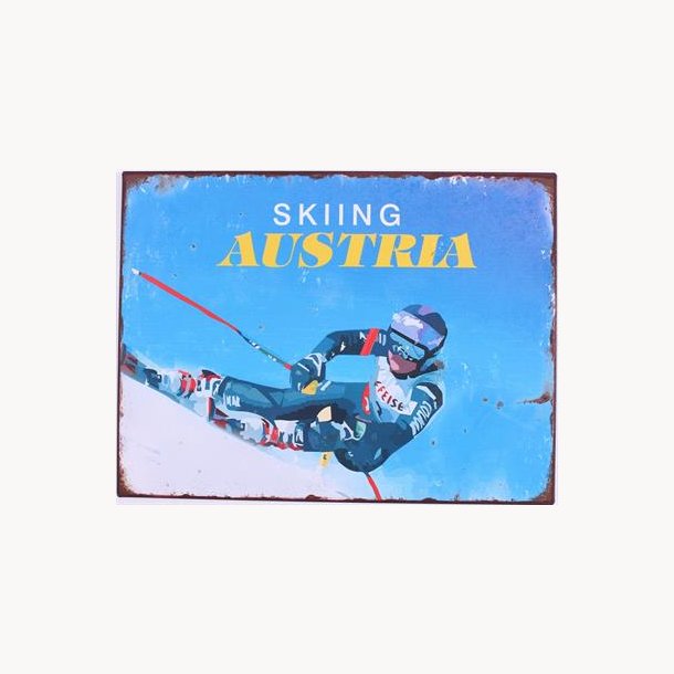Skilt - Skiing Austra