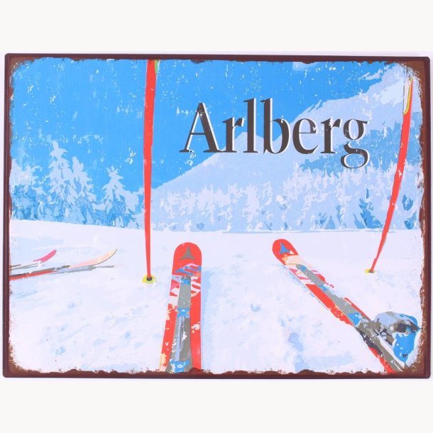 Skilt - Arlberg