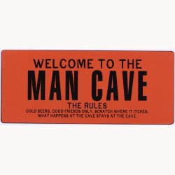 Skilt - Welcome to the man cave