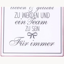 Skilt - Eine familie zu sein bedeutet...