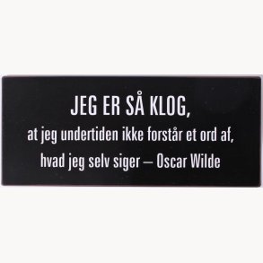 Sign - Jeg er s klog....