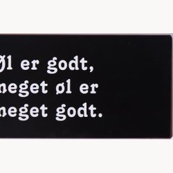 Skilt - l er godt...