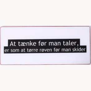 Sign - At tnke fr man taler...